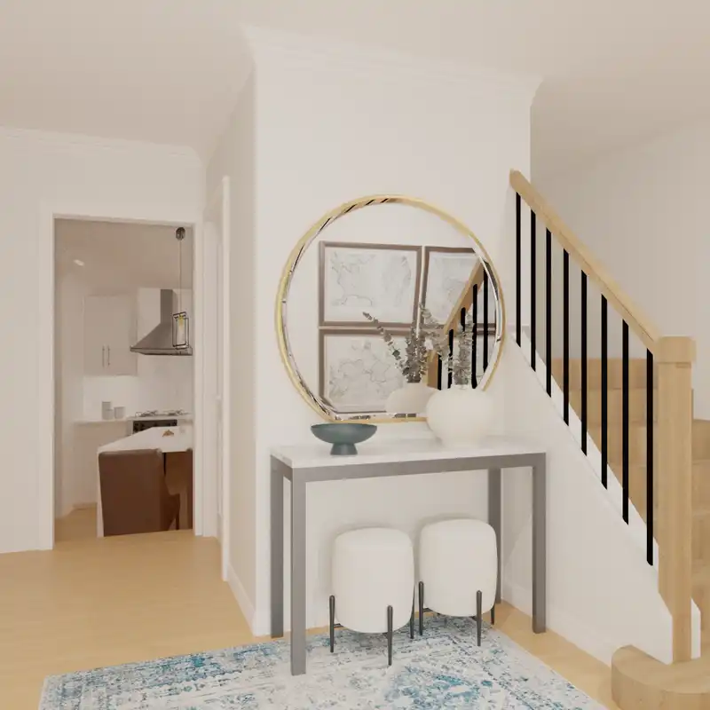 Contemporary, Traditional, Transitional, Vintage Entryway Design by Havenly Interior Designer Ashley