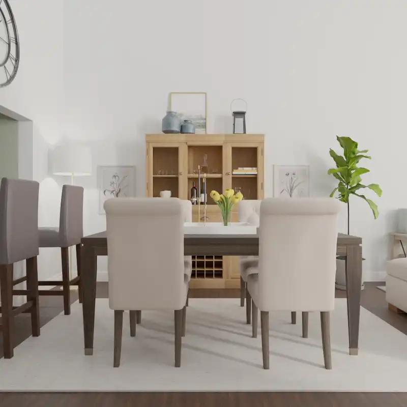 Contemporary, Modern, Coastal, Traditional Living Room Design by Havenly Interior Designer James