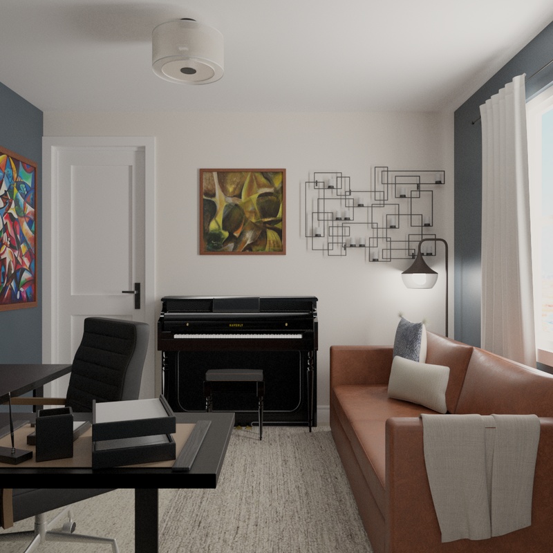 Contemporary, Classic, Transitional Bedroom Design by Havenly Interior Designer Kait