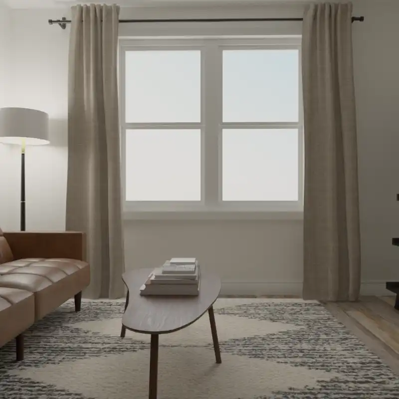 Modern, Transitional, Minimal Office Design by Havenly Interior Designer Vye