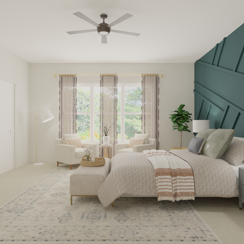 Minimal, Classic Contemporary, Contemporary Luxe Bedroom Design by Havenly Interior Designer Sana