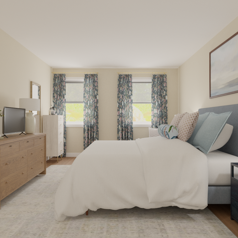 Classic, Traditional, Transitional Bedroom Design by Havenly Interior Designer Katie