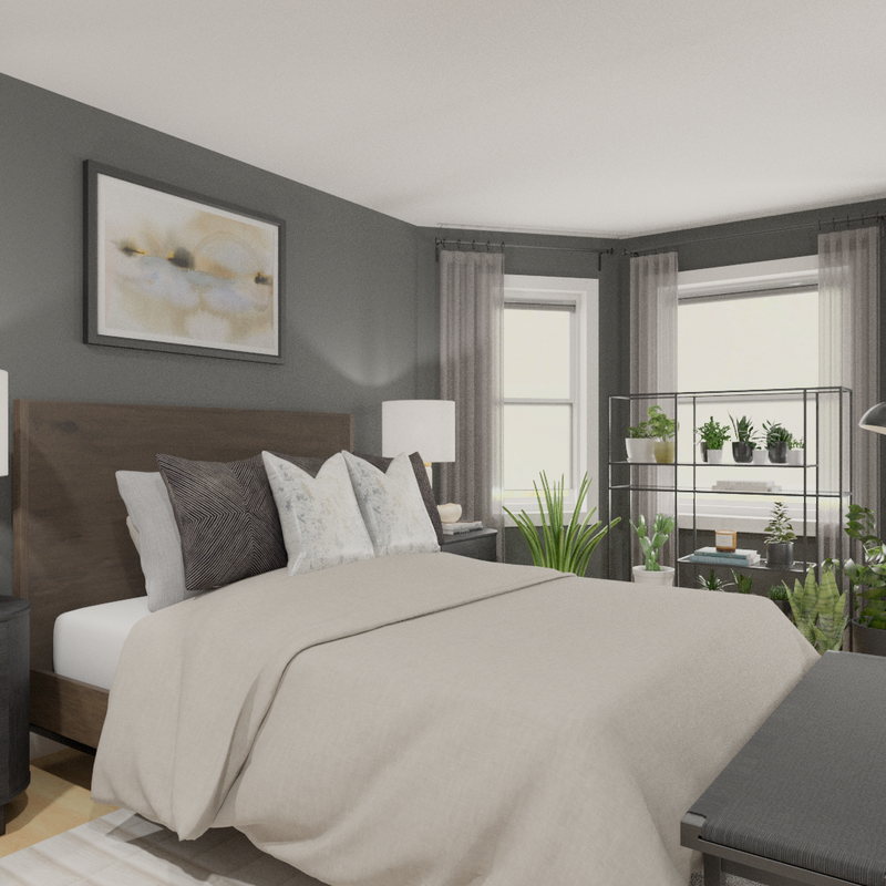 Modern, Classic Bedroom Design by Havenly Interior Designer Katie