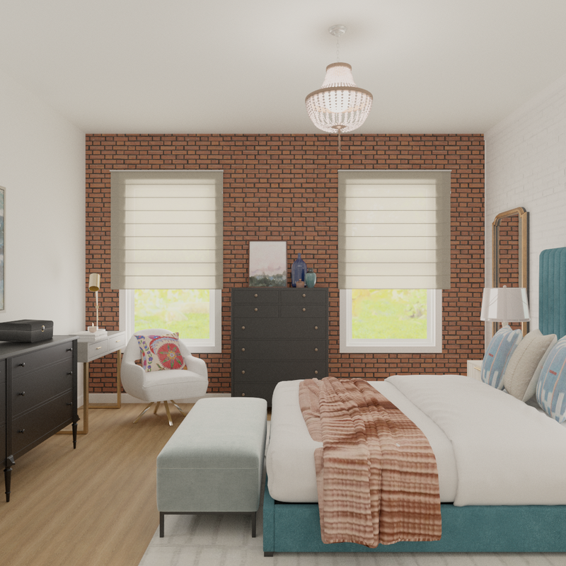 Classic Contemporary Bedroom Design by Havenly Interior Designer Angie