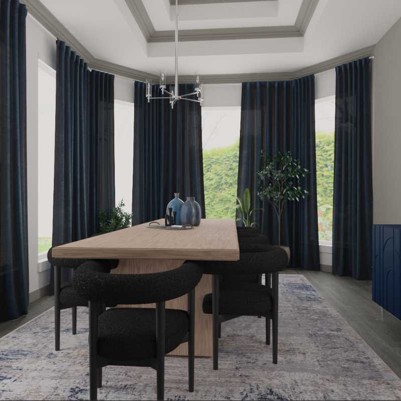 Modern, Organic Modern Dining Room Design by Havenly Interior Designer Danielle
