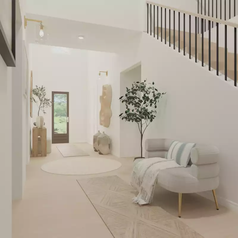 Contemporary, Minimal, Classic Contemporary Entryway Design by Havenly Interior Designer Sana