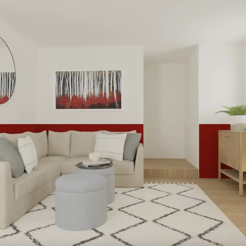 Modern, Classic Living Room Design by Havenly Interior Designer Vye