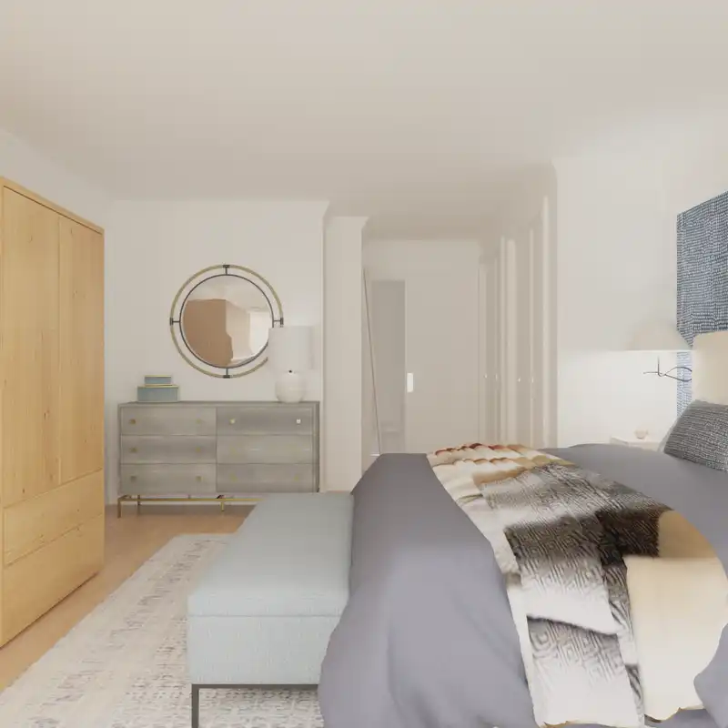 Modern, Transitional, Minimal Bedroom Design by Havenly Interior Designer Angie