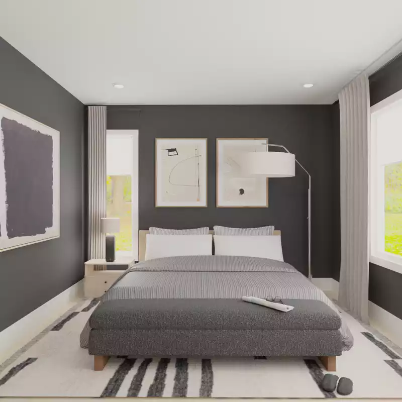 Modern, Classic Bedroom Design by Havenly Interior Designer Toussaint