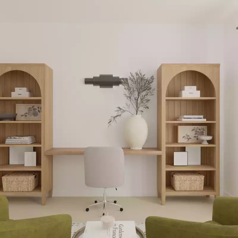Modern, Midcentury Modern, Organic Modern, California Cool Living Room Design by Havenly Interior Designer Laura