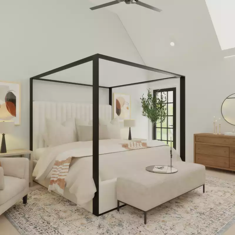 Contemporary, Modern, Transitional Bedroom Design by Havenly Interior Designer Sana