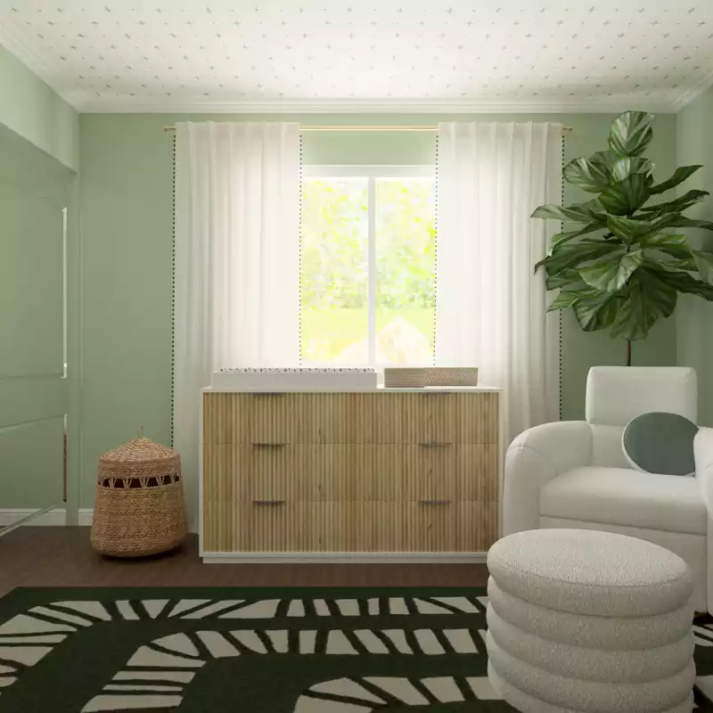 Transitional Nursery Design by Havenly Interior Designer Ashley