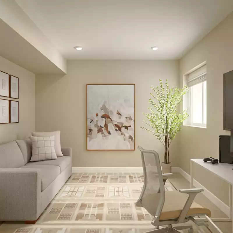 Modern, Farmhouse, Transitional Bedroom Design by Havenly Interior Designer Florencia