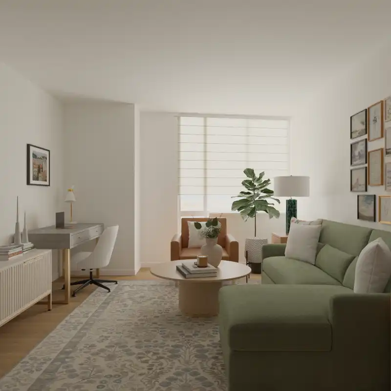 Traditional, Country Living Room Design by Havenly Interior Designer Angie