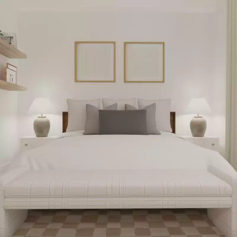 Modern, Bohemian, California Cool Bedroom Design by Havenly Interior Designer Vye