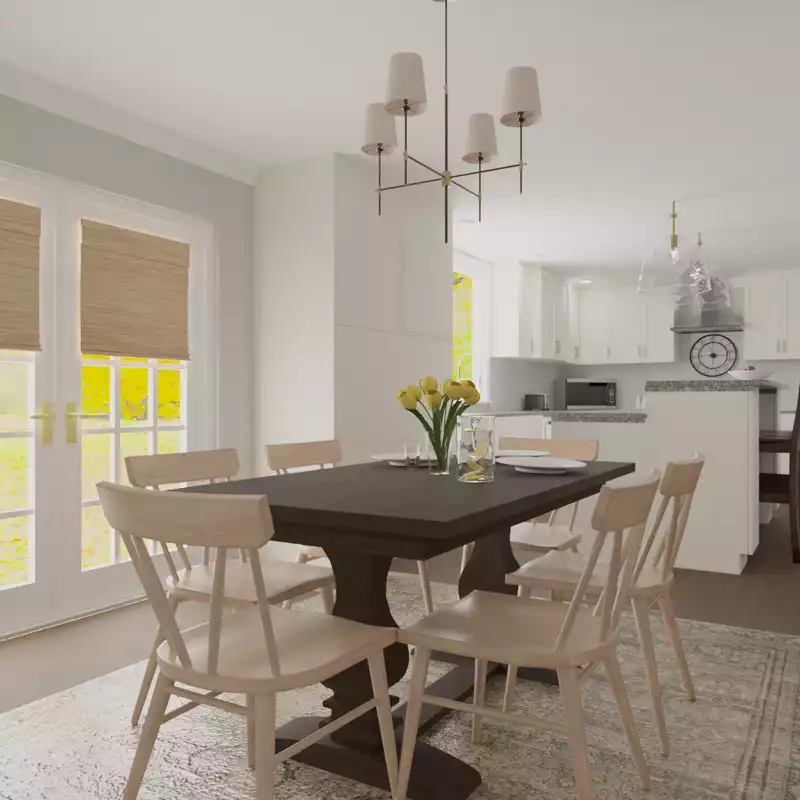 Classic, Traditional, Modern Cottage Kitchen Design by Havenly Interior Designer Toussaint