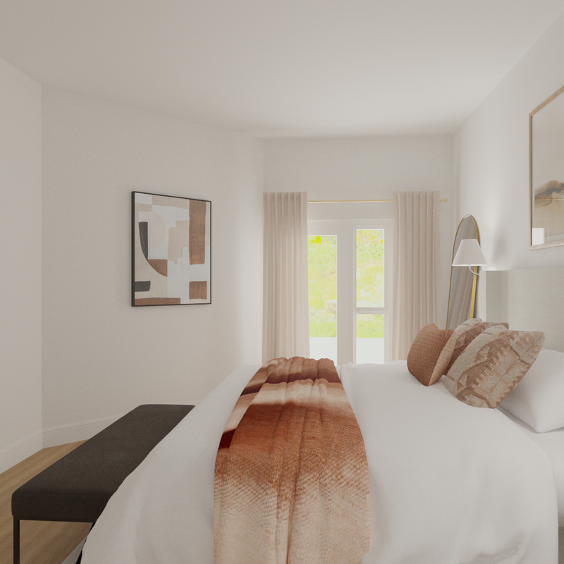 Minimal, Classic Contemporary Bedroom Design by Havenly Interior Designer Angie