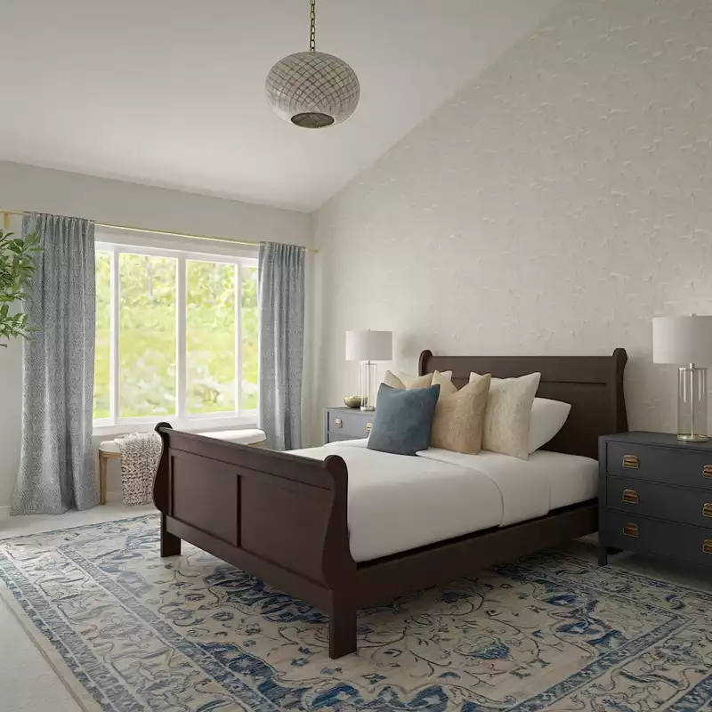 Classic, Coastal, Traditional, Classic Coastal Bedroom Design by Havenly Interior Designer Tara