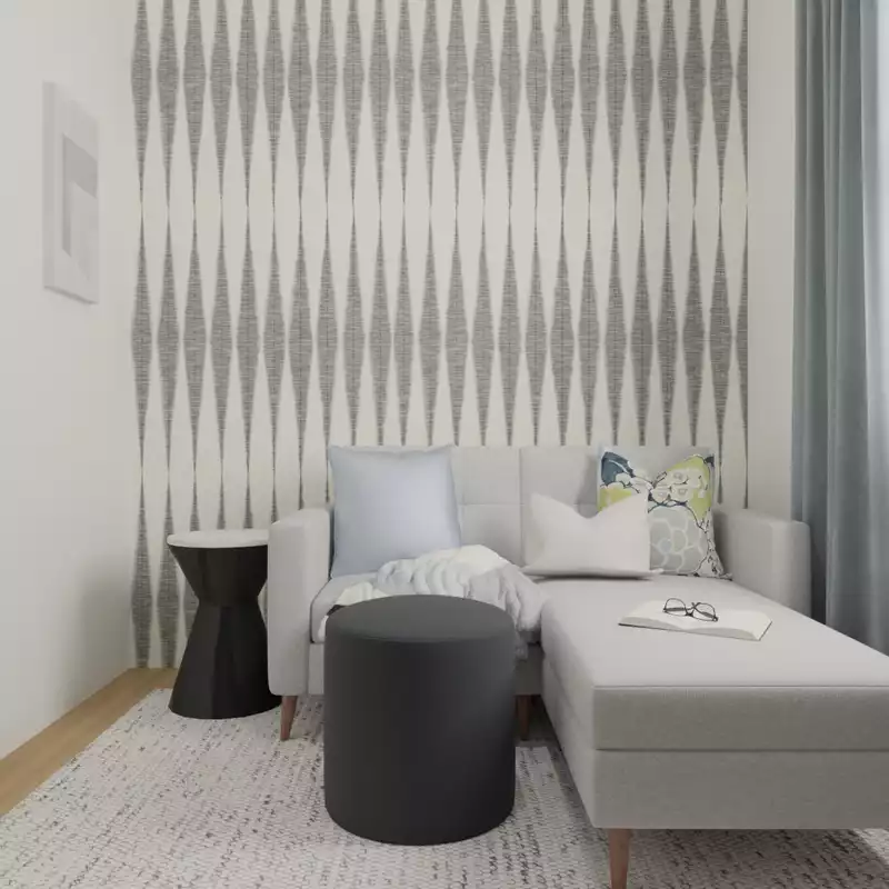 Modern, Transitional Office Design by Havenly Interior Designer Toussaint