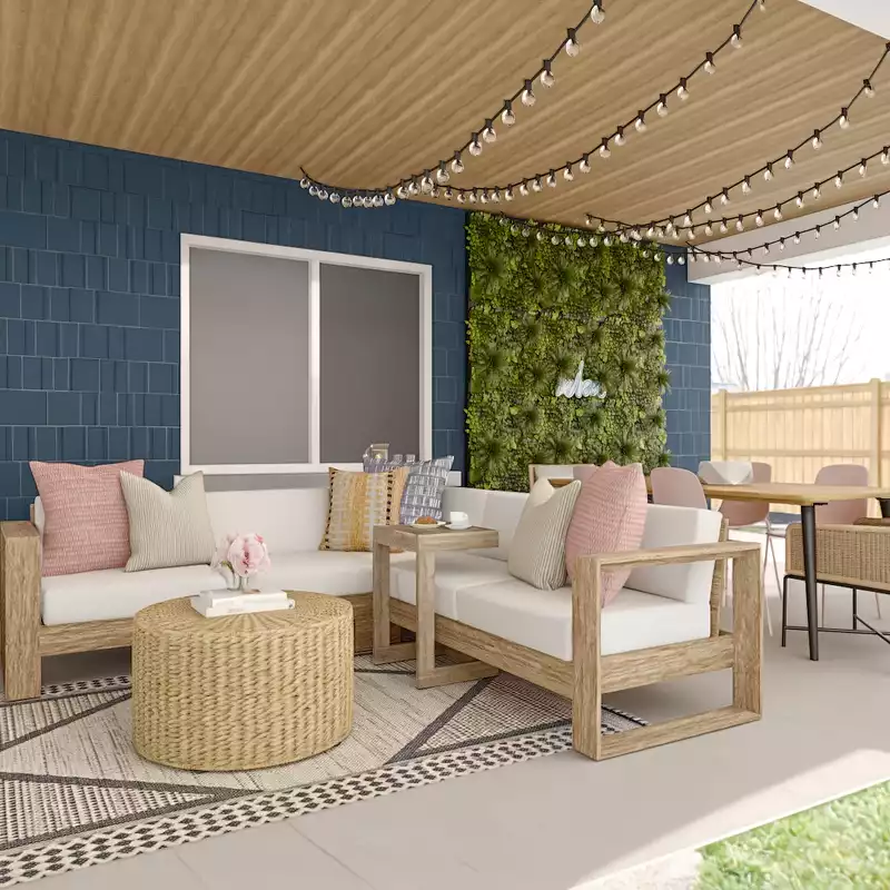 Contemporary, Modern, Minimal Outdoor Space Design by Havenly Interior Designer Sana
