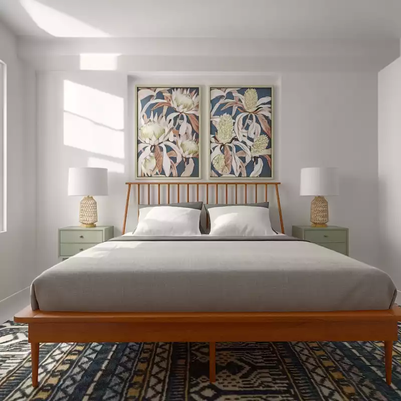 Contemporary, Classic, Eclectic Bedroom Design by Havenly Interior Designer Rutu
