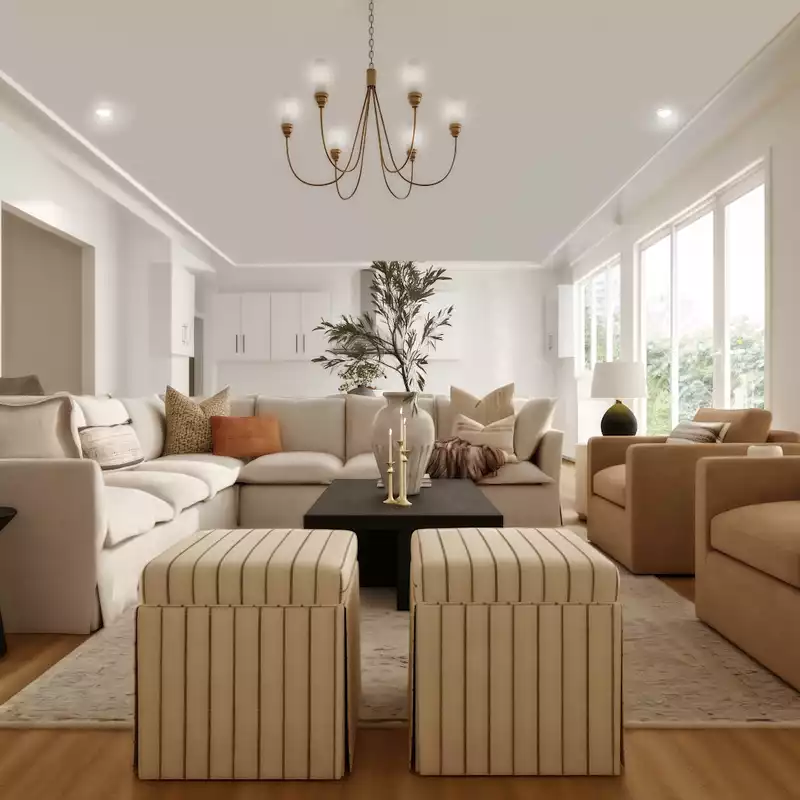 Transitional, Classic Contemporary, Inspired Modern Living Room Design by Havenly Interior Designer Sana