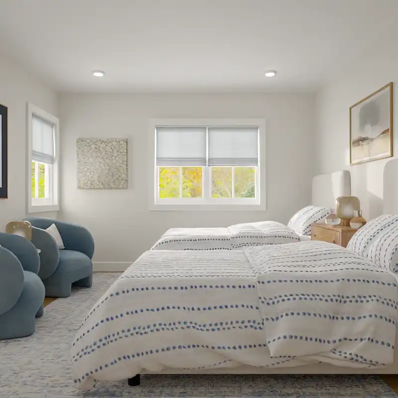 Contemporary, Modern, Classic Bedroom Design by Havenly Interior Designer Toussaint