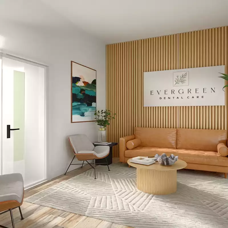 Organic Modern Office Design by Havenly Interior Designer Ashley