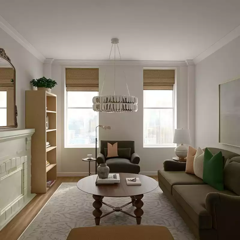 Classic, Traditional Living Room Design by Havenly Interior Designer Barbara