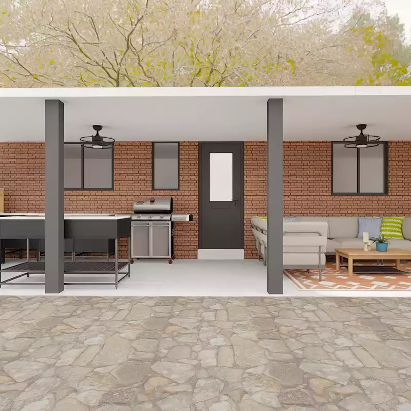Outdoor Space Design by Havenly Interior Designer Amber
