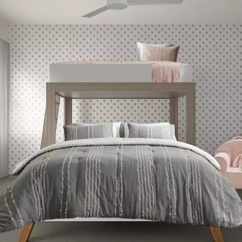 Contemporary Bedroom Design by Havenly Interior Designer Luciana