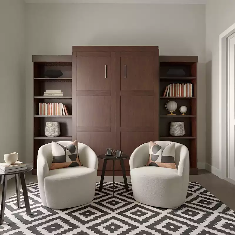 Contemporary, Transitional Bedroom Design by Havenly Interior Designer Luciana
