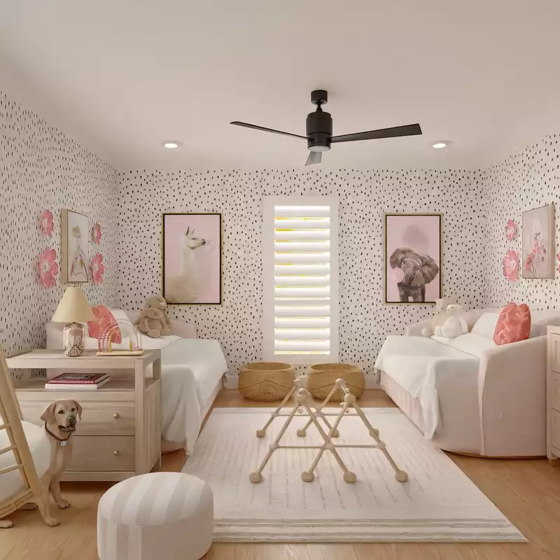 Organic Modern, California Cool Playroom Design by Havenly Interior Designer Jamie