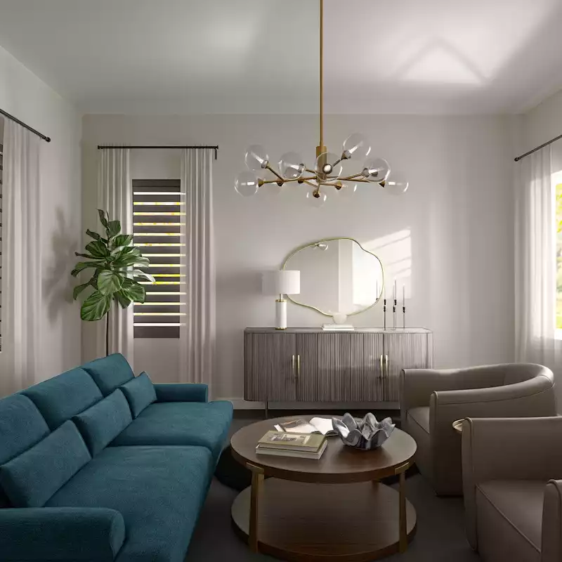 Living Room Design by Havenly Interior Designer Nichole