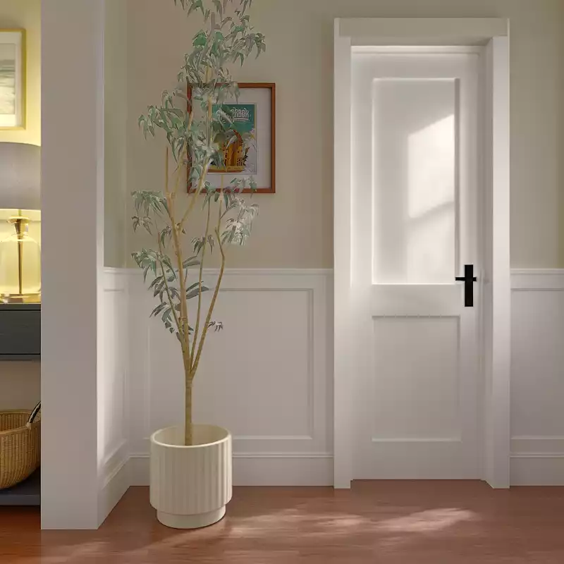 Modern, Traditional Entryway Design by Havenly Interior Designer Kait
