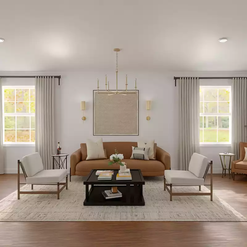 Living Room Design by Havenly Interior Designer Ashley
