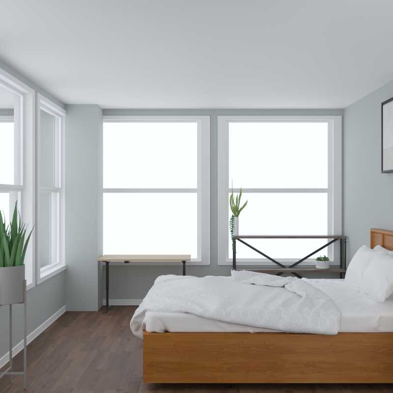 Modern, Midcentury Modern Bedroom Design by Havenly Interior Designer Jackie
