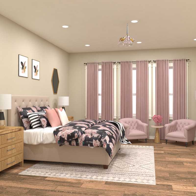 Classic, Glam, Transitional, Vintage Bedroom Design by Havenly Interior Designer Briana
