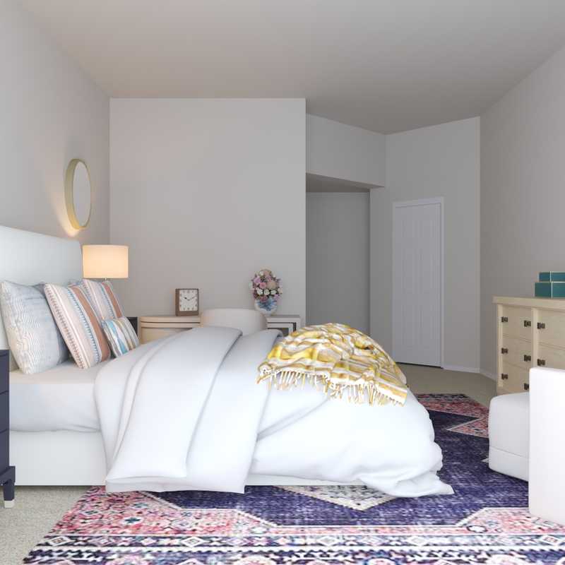 Eclectic, Bohemian, Global Bedroom Design by Havenly Interior Designer Jenna