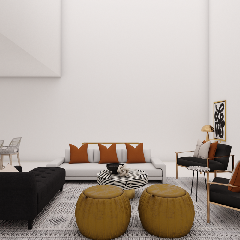 Midcentury Modern, Scandinavian Dining Room Design by Havenly Interior Designer Maria