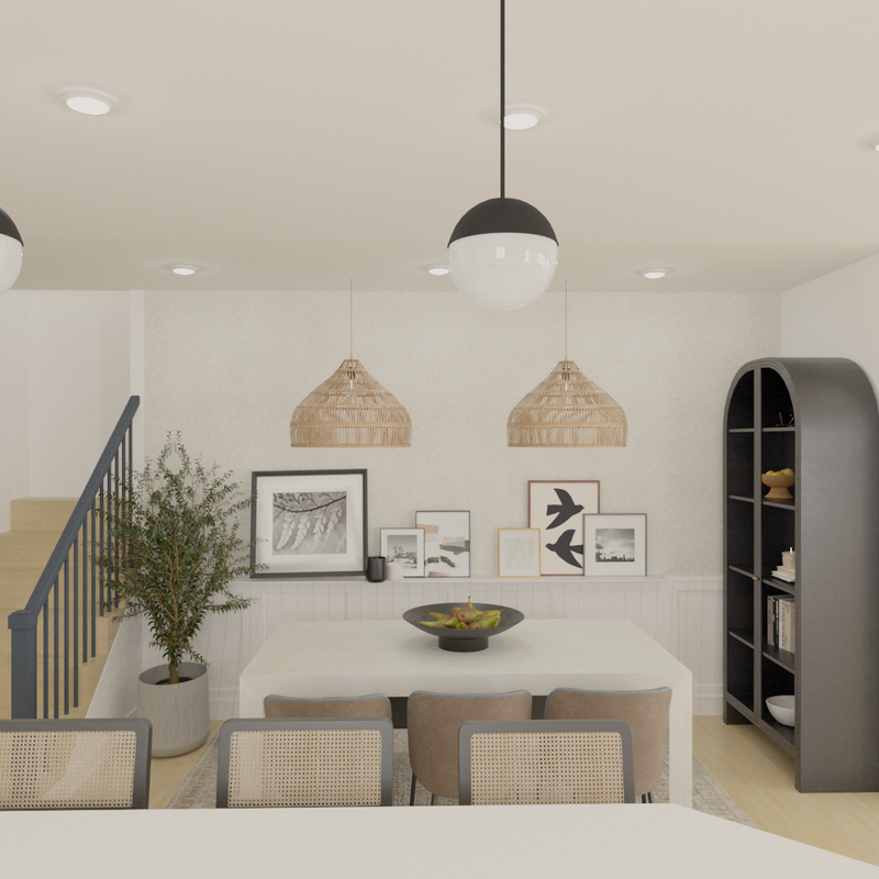 Transitional, Classic Contemporary Kitchen Design by Havenly Interior Designer Rachel