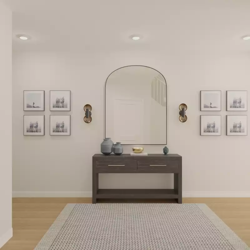 Contemporary, Modern, Rustic Entryway Design by Havenly Interior Designer Ashley