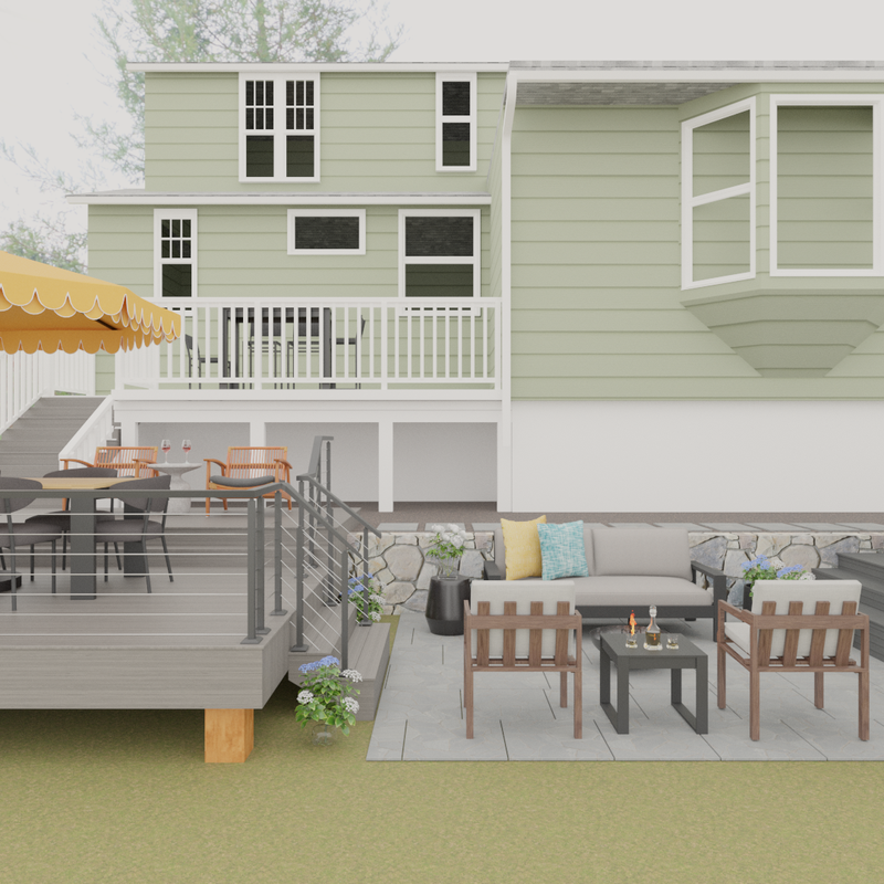 Outdoor Space Design by Havenly Interior Designer Cait