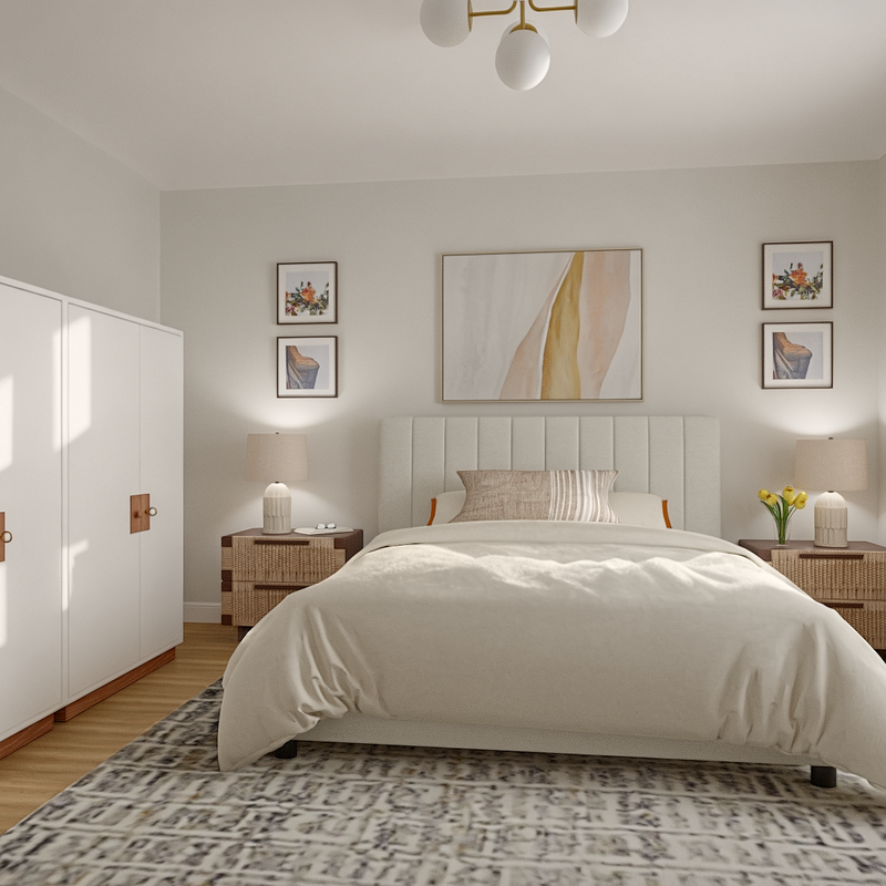 Transitional Bedroom Design by Havenly Interior Designer Florencia