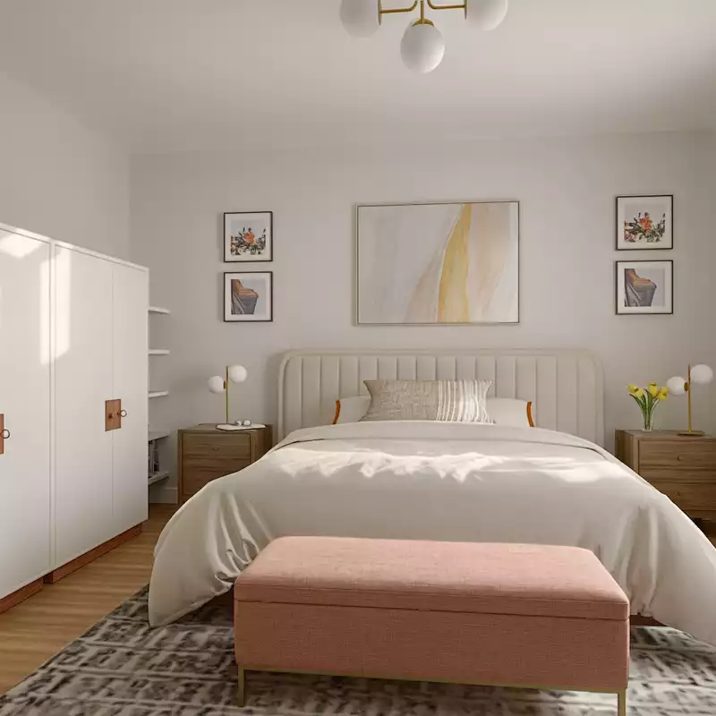 Transitional Bedroom Design by Havenly Interior Designer Florencia