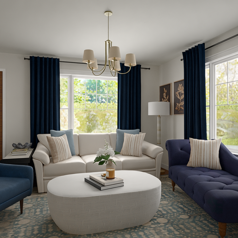 Parisian Modern Living Room Design by Havenly Interior Designer Florencia