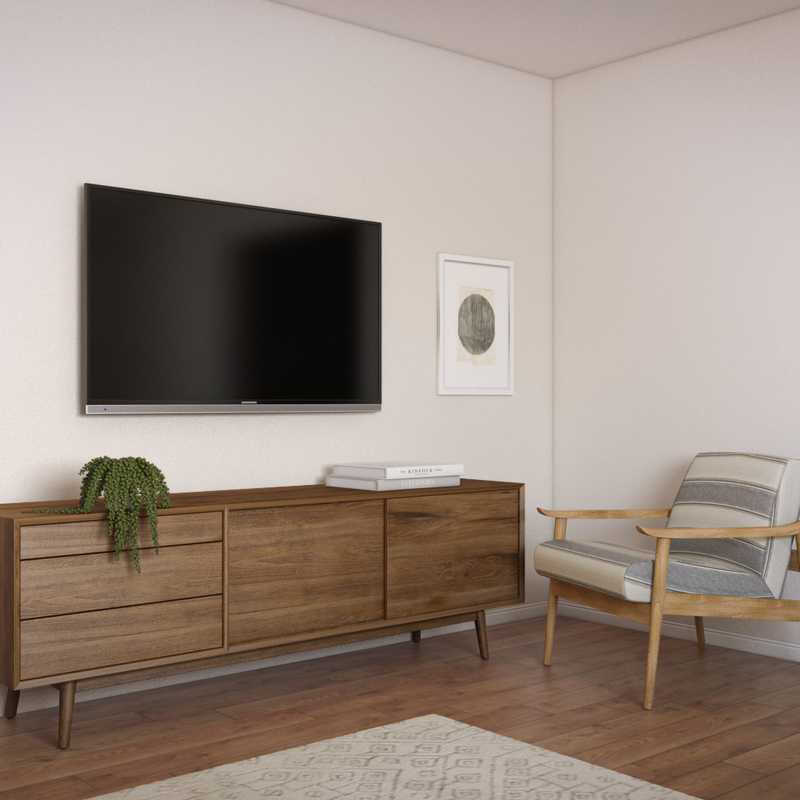 Contemporary, Modern Living Room Design by Havenly Interior Designer Natalie