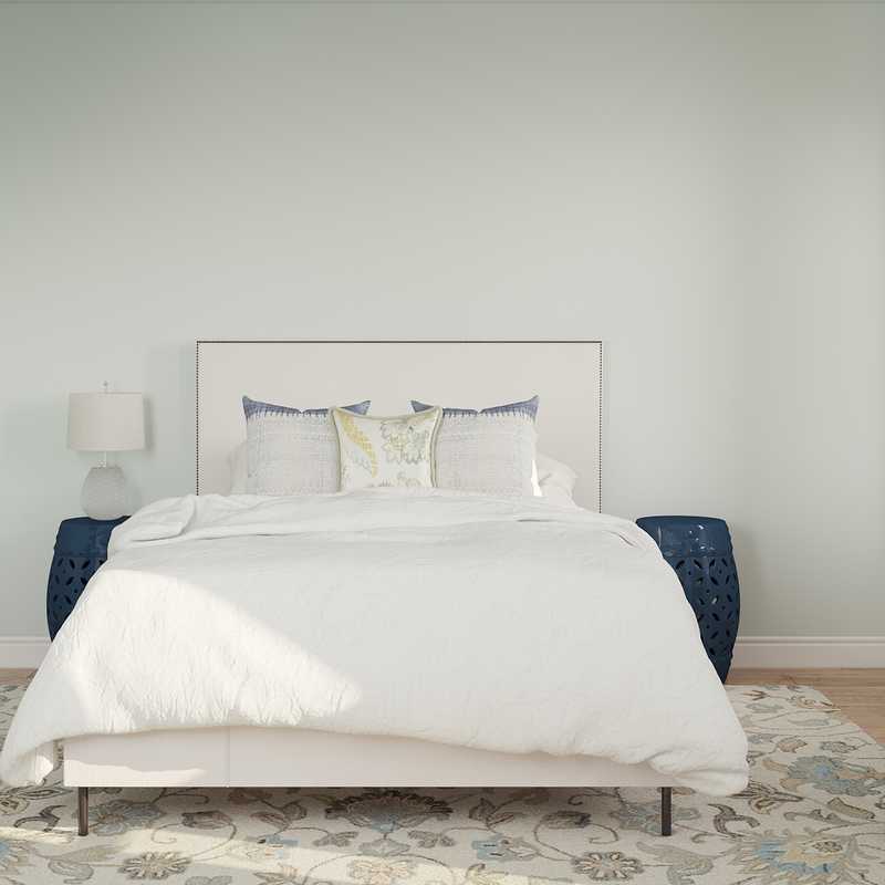 Eclectic, Traditional Bedroom Design by Havenly Interior Designer AnnaMarie