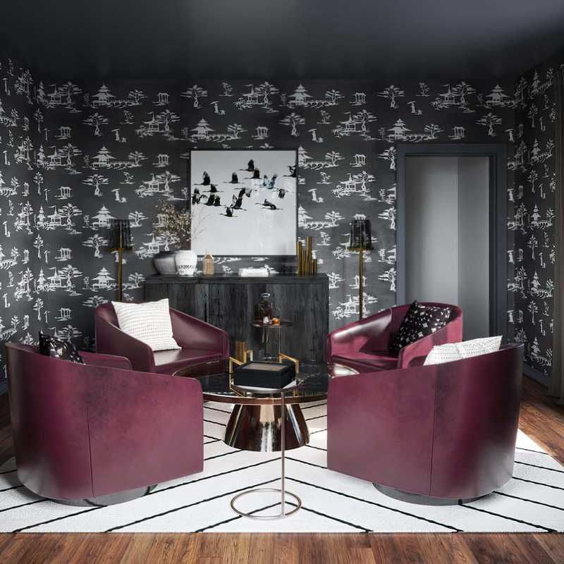 Modern, Minimal Living Room Design by Havenly Interior Designer Angie