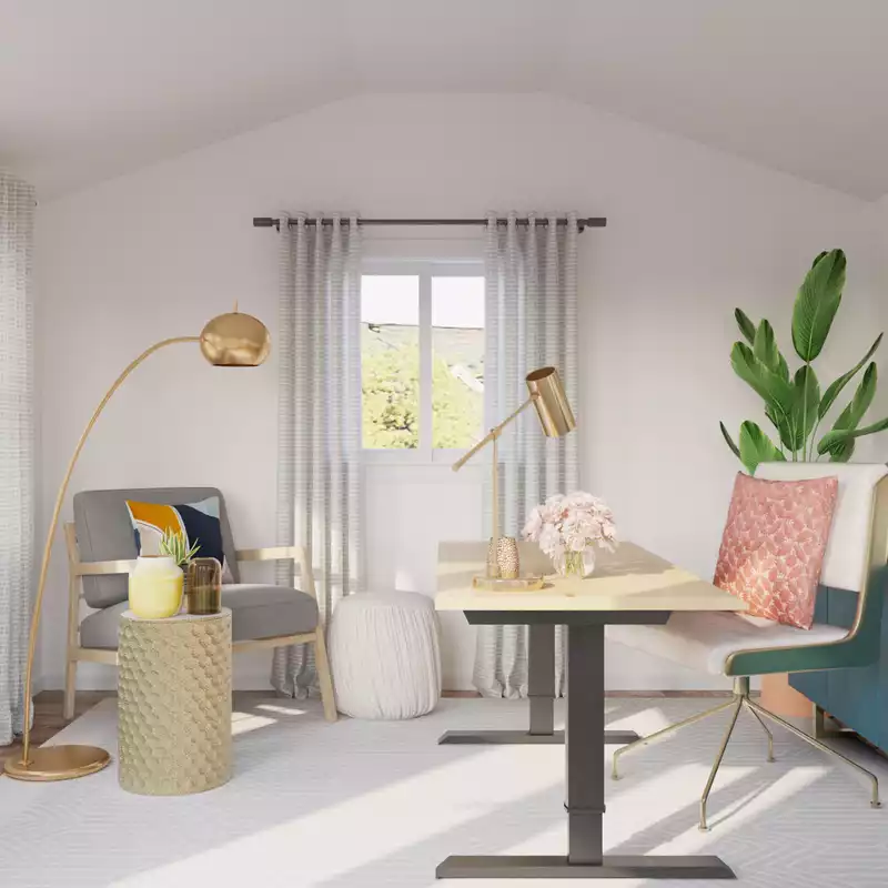 Eclectic, Bohemian, Midcentury Modern Other Design by Havenly Interior Designer Mikaela